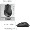 Arteck 2.4G Wireless Mouse with Nano USB Receiver Ergonomic Right