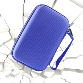 WERJIA Hard Carrying Case Compatible with RG40XX V Handheld Game Console RG 40XXV,Analogue Pocket Handheld Game Console (Case Only) (blue)