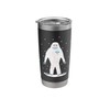 Yeti with a Name tag Stainless Steel Insulated Tumbler