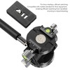 Camera Panoramic Tripod Head Aluminium Alloy with Handle Light Camera