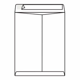 Open End Tyvek Catalog Envelopes, 10" x 13", 14# Bright White, Water & Burst Resistant, Peel & Seal (Box of 100)