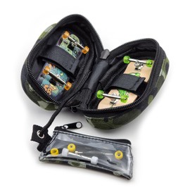 SPITBOARDS Fingerboard Bag - Travel Carry Fingerskate Bag (Schwarz)