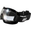 Birdz Eyewear Starling Skydiving Motorcycle Goggles Frameless 2 Pairs Clear