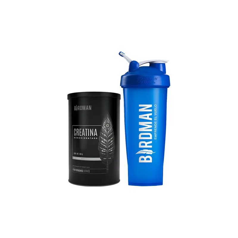 Birdman Creatina Monohidratada 90 Servicios Shaker 600ml