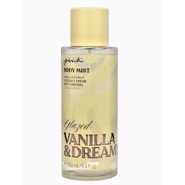 Victoria's Secret VICTORIA’S SECRET PINK VANILLA & DREAMY GLAZED FRAGRANCE BODY MIST SPRAY 8.4 oz