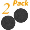 Urbanstrive 4 PCS Coasters, Eco-Friendly 100% Biodegradable Coasters Absorbent Felt