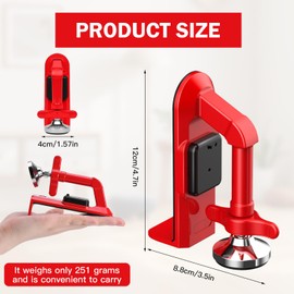 Türstopper Alarm, Tragbares Türschloss, Verbesserter Türblocker mit 80 dB Alarm, Hotel Sicherheitsvorrichtung, Tragbare Türverriegelung für Persönlichen Schutz von Heimhotels und Reisen