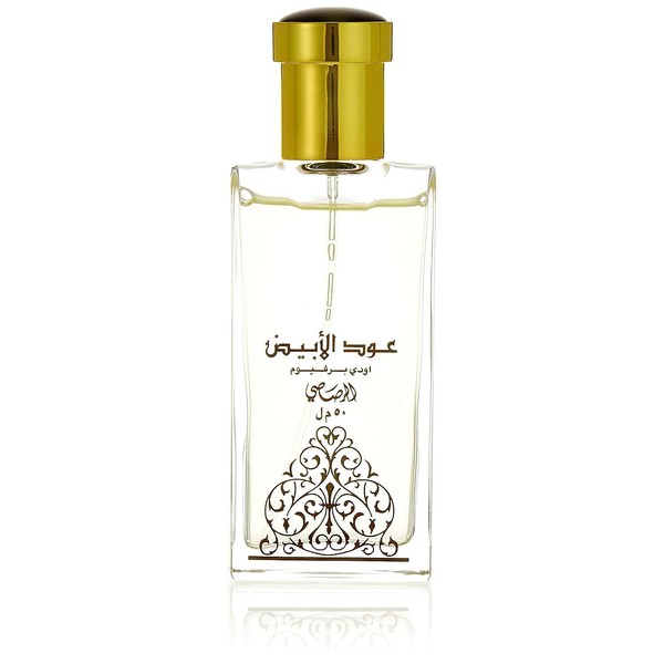 Rasasi Oudh Al Abiyad for Unisex Eau de Parfum Spray, 1.6 Ounce