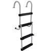 DeckMate Folding Pontoon Boat Ladders (Flush Mount Quick Release)