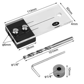 Pocket Hole Jig Step Drill Rockler, Rockler Jig Bit Set Dowel Hole Drilling Guide Locator Woodworking Tool