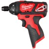 Milwaukee Milwaukee 2401-20 M12 12-Volt Lithium-Ion Cordless 1/4 in. Hex Screwdriver (Tool-Only)