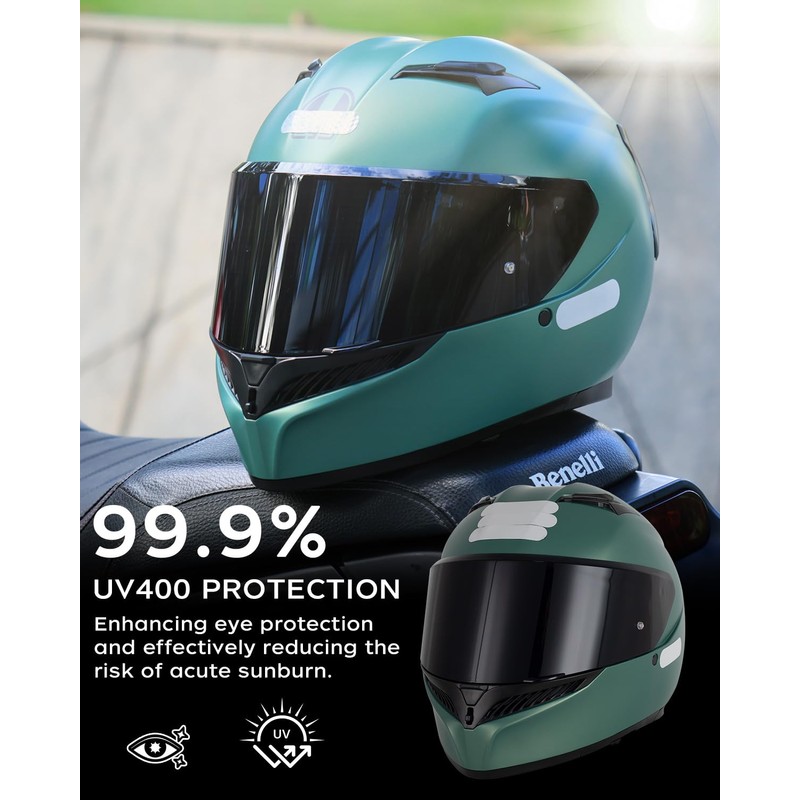 Soman New K3 Visor, Tinted K3 Tinted Shield Replacement Compatible
