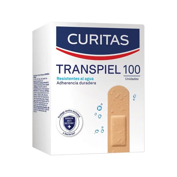 Venditas Adhesivas Curitas Transpiel X100 Unidades