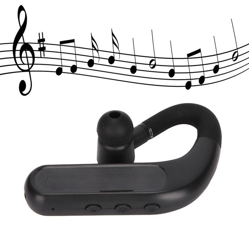 Bluetooth Ear Mounted Earphone Single Ear Earbud Wireless Earphone for