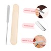 Baluue Stainless Steel Makeup Mixing Spatula Multifunctional Foundation and Nail