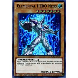 Yu-Gi-Oh! - Elemental Hero Neos - DUPO-EN102 - Ultra Rare - Limited Edition - Duel Power