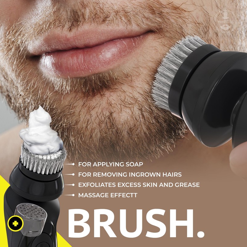 7-in-1 Electric Razor for Men with USB Charging Station -