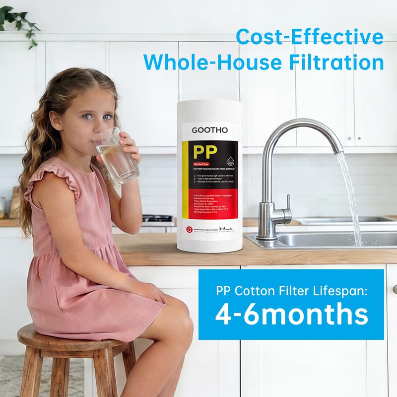 20" x 4.5" -5 Micron Whole House Sediment Filter Cartridge