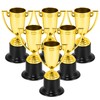 BTBHIHO 6PCS Mini Trophies Bulk for Kids, Premium Lightweight Plastic