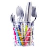 Gypsy Color Eclectic Mosaic Mix & Match Stainless Steel Flatware