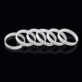 BRANDWINLITE Wholesale 6pcs/pack Single Color Silicone Wristbands Rubber Bracelets for Training,Parties,Events,Sports and for Office Supplies File