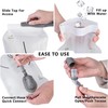 Water Bladder 2-Liter Leak-Proof, Water Reservoir BPA-Free for Hiking Backpack