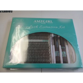 AmzGirl Lash Extension Kit 320pcs 30D+40D 9-16mm Mix