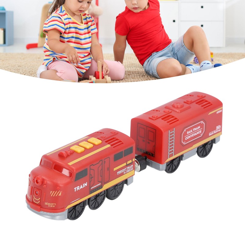 Battery Operated Action Locomotive Train Powerful Sound Lights Motorized Engines