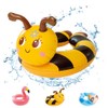 POPOYU Inflatable Swimming Ring Children, Pool Animals Inflatable Toy, Pool