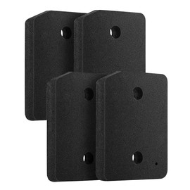 4-Pack Tumble Dryer Sponge Filters, 207 x 157 x 30 mm, Compatible with Miele 9164761, for Heat Pump & Condenser Dryers