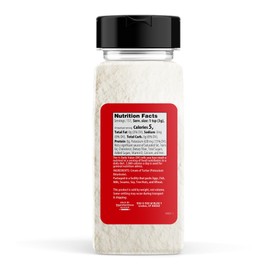 Unpretentious Cream of Tartar, 2 Cups, Non-GMO, Gluten Free, Vegan, Slotted Cap Spice Shaker