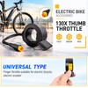 Electric Bike 130X Thumb Throttle for Speed Control – Waterproof