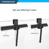 Minismus Shower Squeegee with Hook - Silicone Window Wiper -