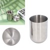 Cotton Swab Holders 304 Stainless Steel Light Luxury Dustproof Cotton
