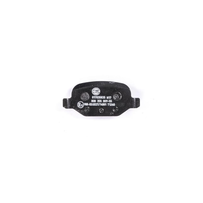 HELLA PAGID 8DB 355 009-551 Brake Pad Set, disc brake,