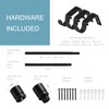 Byondeth Curtain Rods for Windows 16 to 88 Inches Adjustable