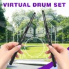 Rvluw Virtual Air Drum Sticks Set, 3D Motion Sensing Electronic