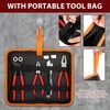 10PCS Glass Cutting Tools Kit,Glass Cutter 2-20mm with Glass Running