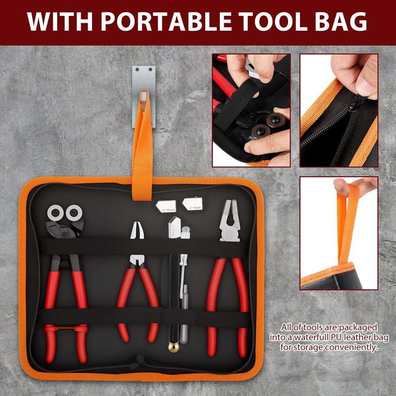 10PCS Glass Cutting Tools Kit,Glass Cutter 2-20mm with Glass Running