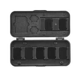 Lokyoyo Portable Magnetic Storage Case for DJI Osmo Pocket 3 Lens Filter, Camera Lens Filter Case, Camera Accessories Organizer Travel Case Can Store 7 Pocket 3 Lens Filter, SD, TF Card