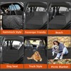 MIROZO Back Seat Extender for Dogs, 600D Heavy Durable Car
