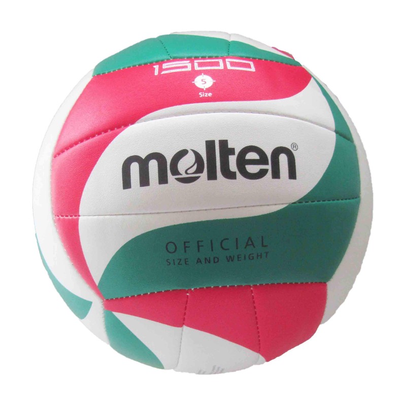 Molten 5 V5M1500 Volleyball White/Green/Red
