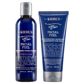 Kiehl's Facial Fuel Energizing for Men Moisture Treatment 200ml + Tonic 250ml, 1 set / 키엘 훼이셜 퓨얼 에너자이징 포 맨 모이스처 트리트먼트 200ml + 토닉 250ml, 1세트