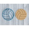 Volleyball - Cookie Cutter / Sugar Cookie / Fondant /