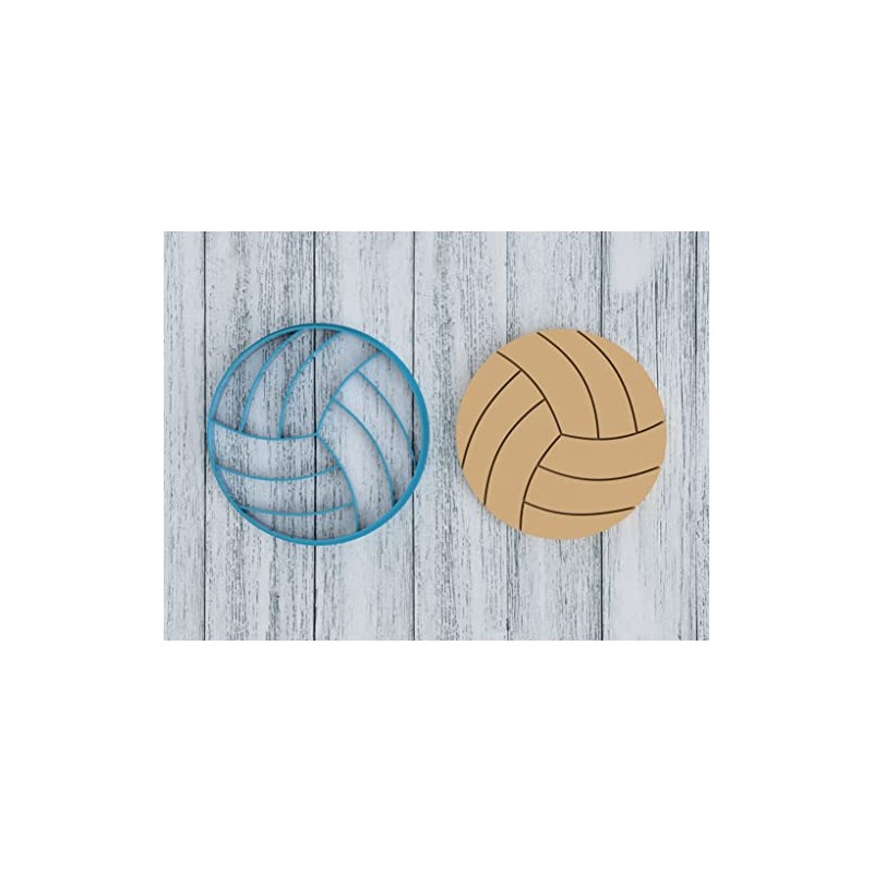 Volleyball - Cookie Cutter / Sugar Cookie / Fondant /