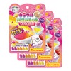 Manaburo MAN-2-2 Bath Salt, Colorful Bath Palette, Set of 3,