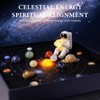 Runyangshi Natural Crystal Solar System Planets Set, 8 Pcs Gemstone