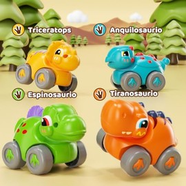 Lehoo Castle Juguetes para Niños de 2 Años, Juego para Niños Pequeños de 1 a 3 años, Juguetes Montessori con Coches, Juego para Bebés de 12 a 18 Meses