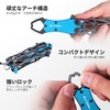 FLISSA Fish Grip, Fish Catcher, Foldable, Aluminum Alloy, Rust Resistant,