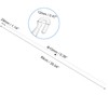 uxcell 35" Blinds Wand Replacement, White Plastic Tilt Wand with